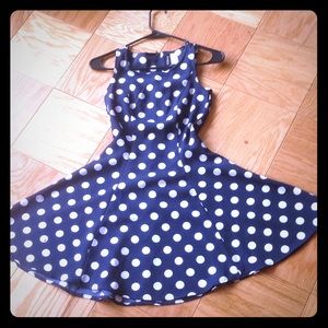 polka dot dress
